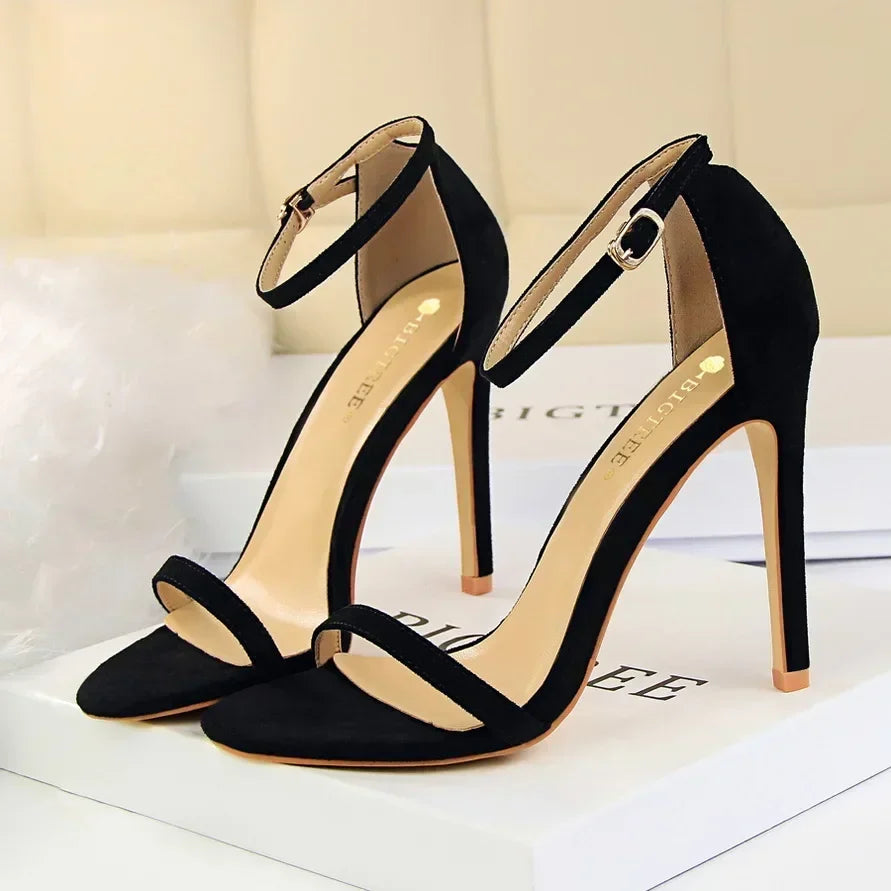 Gladiator Stiletto Classic Ankle Strap Sexy Shoes