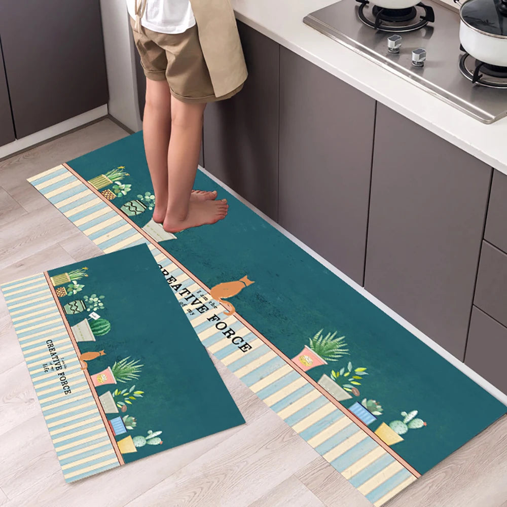 Non-slip Long Rugs Crystal Velvet Carpet