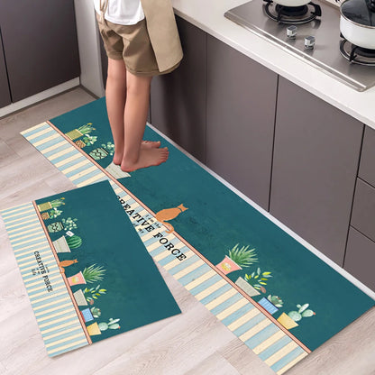 Non-slip Long Rugs Crystal Velvet Carpet