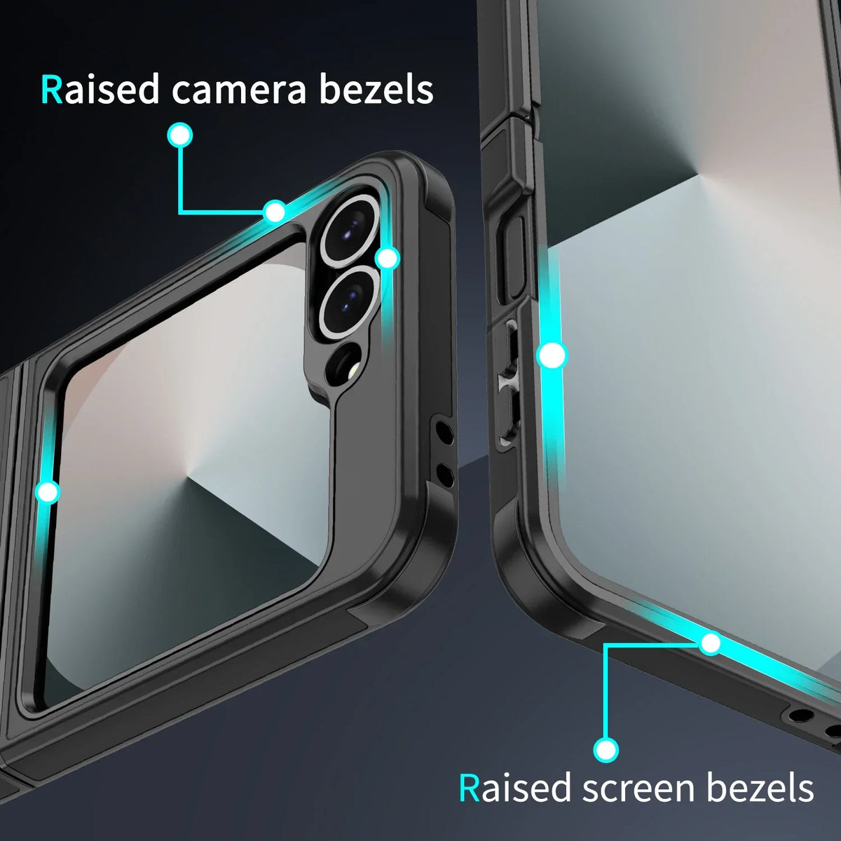 Luxury Matte Protective Phone Case Galaxy Z Flip