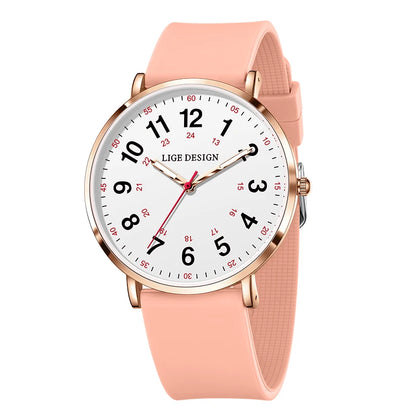 Candy Silicone Luminous Quartz watches