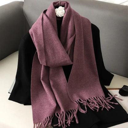 Scarf Warm Thicken Cashmere Shawl Scarves