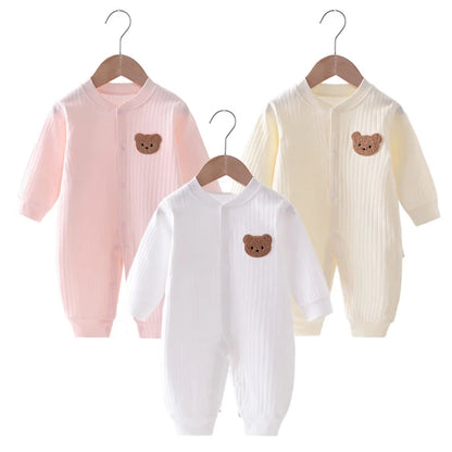 Baby Romper Bear Cotton Newborn Jumpsuit