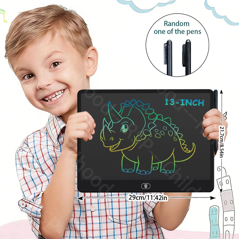 8/11/13/16 Inch LCD Drawing tablet Writing Board Kids