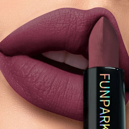 25-Color Matte Lipstick Waterproof Long Lasting  Velvet Finish Lip Tint