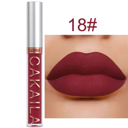 Waterproof Matte Velvet Lip Glaze Lipstick
