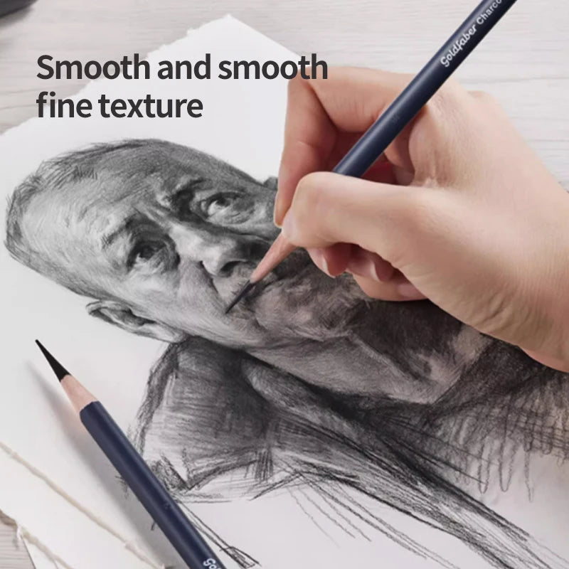 5/10PCS Faber Castell Goldfaber Charcoal Graphite Sketch Set