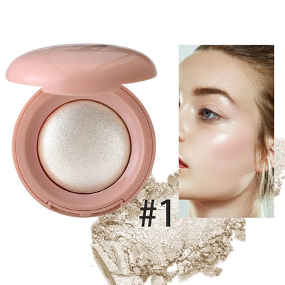 Long-lasting waterproof fine shimmer highlighter