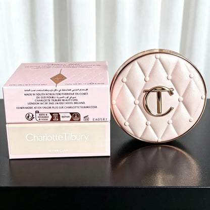 Charlotte Tilbury Dual-Color Blush Concealer Cushion Delicate And Smooth Brightening And Moisturizing Concealing Lasting Makeup
