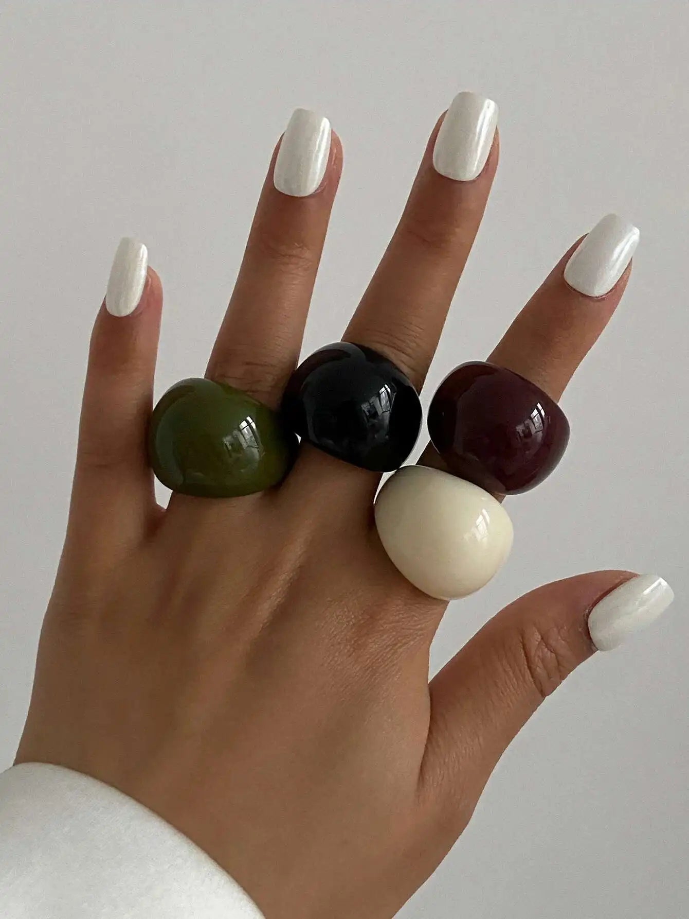 Trend Boho Geometric Rings