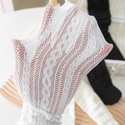 Calcetines de malla adorables para chicas kawaii japonesas