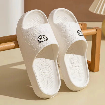 Summer Little Bear Non-slip Soft Dormitory Slippers
