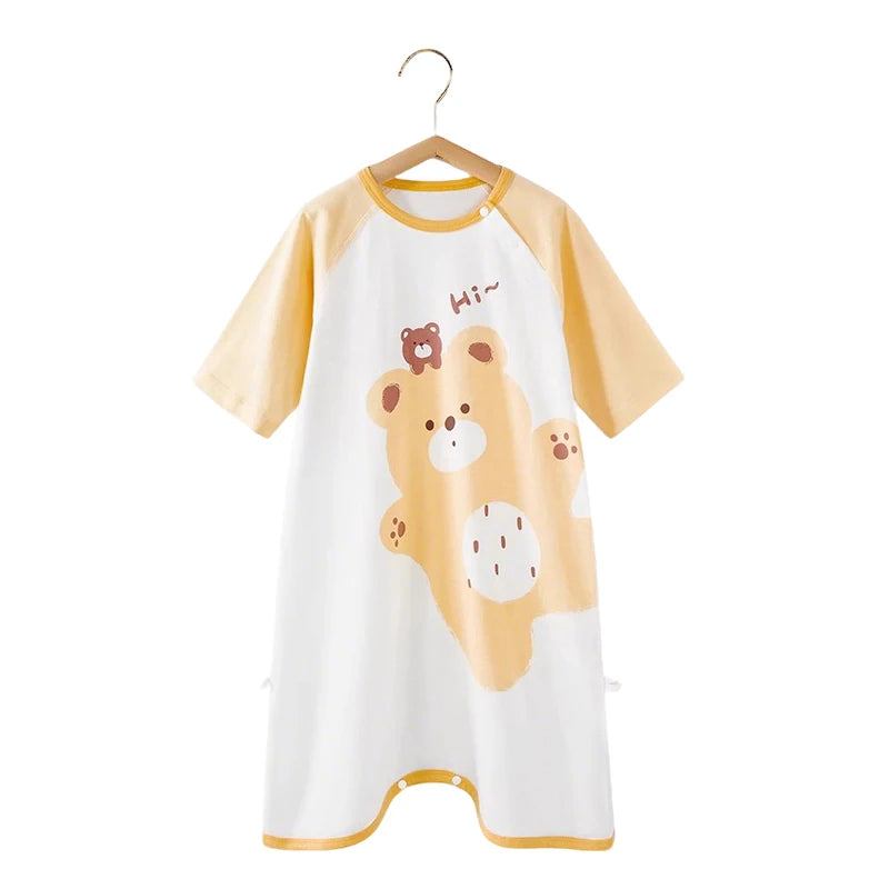 Girl Boy Nightgown Cartoon Pajamas Dress