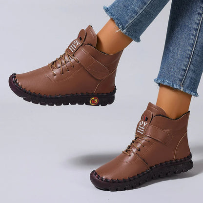 Flat Ankle Luxury Casual Thickened Warm Boots