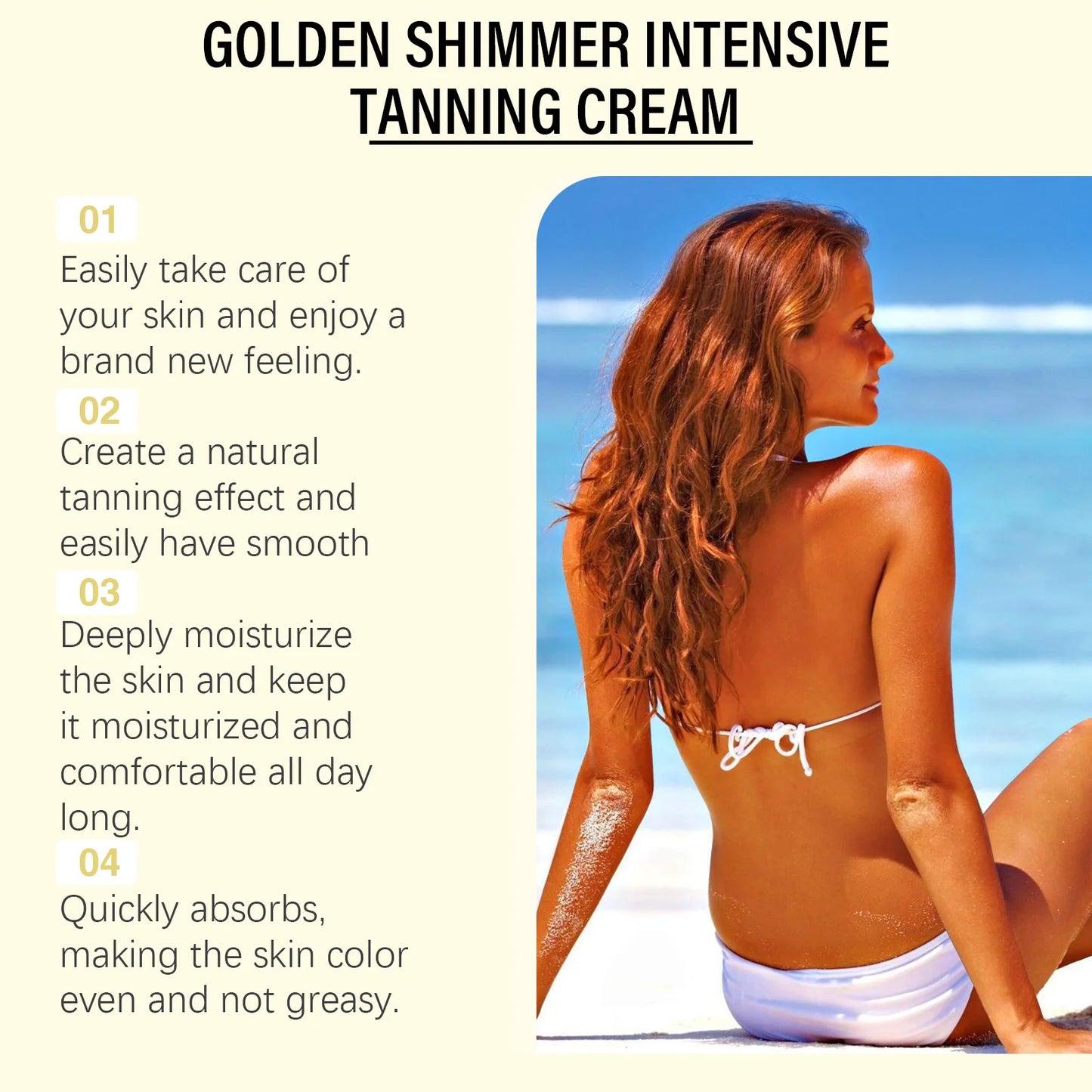 Carrot Natural Self Tan Lotion Body Tanning Cream