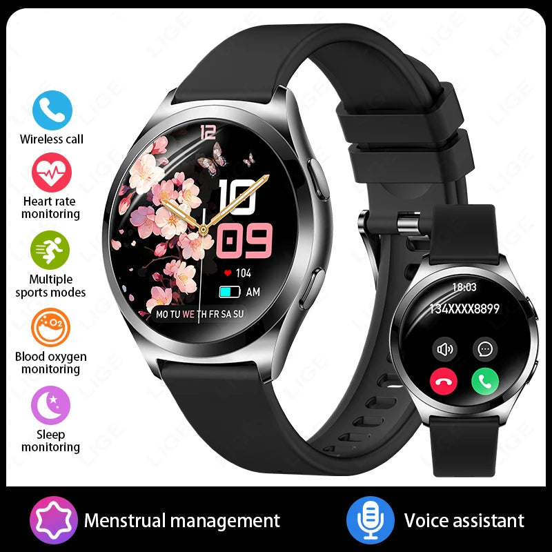 Dials Heart Rate Music Sports Smartwatch