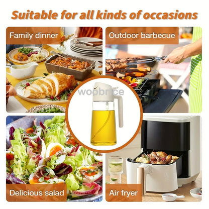 2in1 Spray Oil Dispenser Oil Sprayer