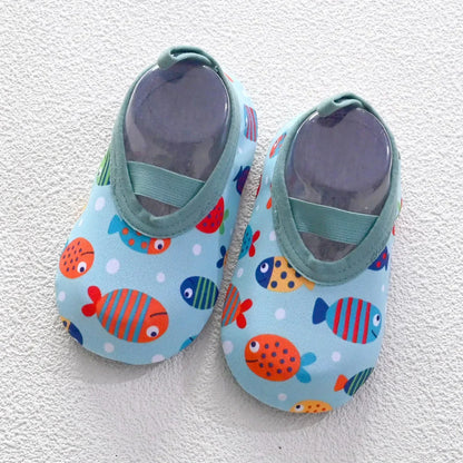Baby Socks Shoes Learning Walking Anti-Skid Slippers