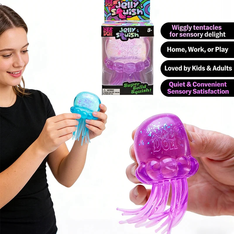 New Jellyfish Squeeze Fidget Toy