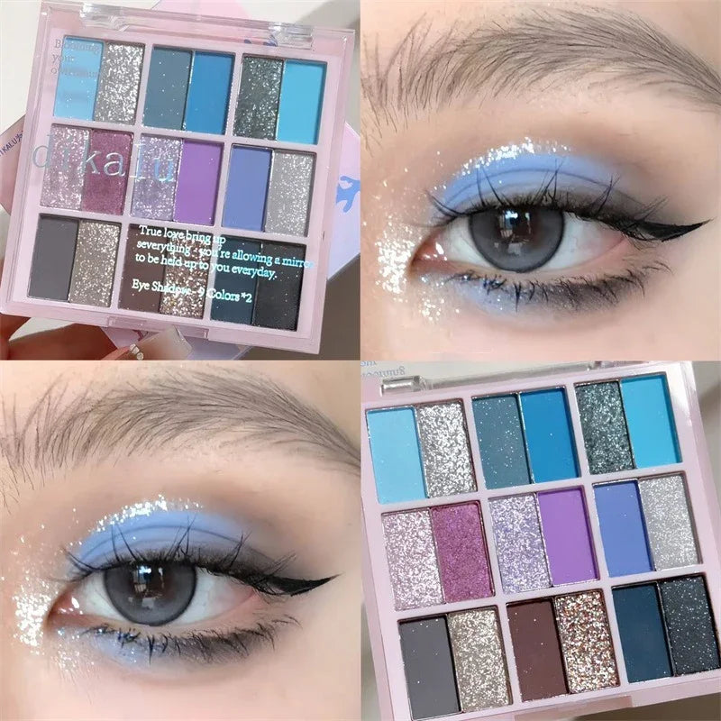 18Color Eyeshadow Palette Gliter for Eyes Shadow