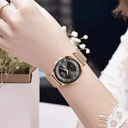Luxury Creative Steel Bracelet Waterproof Watches