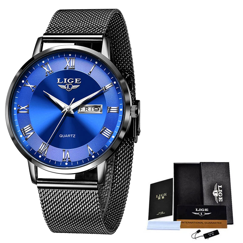 Luxury Creative Steel Bracelet Waterproof Watches