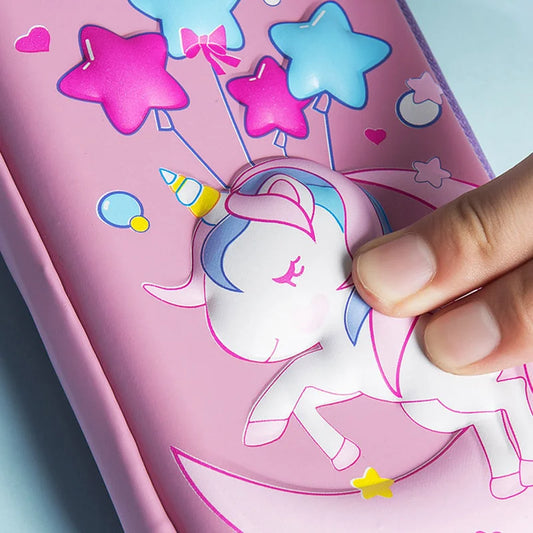 3D Kawaii Pencil Case EVA Large Capacity Waterproof Light Pencil Box
