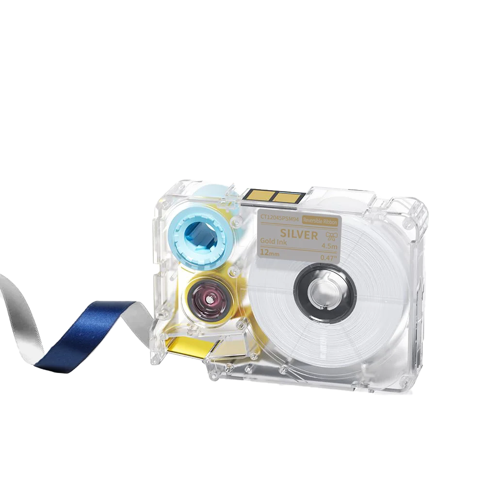 Phomemo A30 P15 Fabric Ribbon Cartridges 12mm X 5m Satin Ribbons
