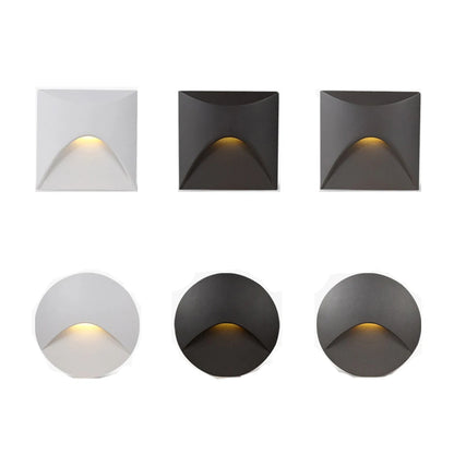 Outdoor Lighting Recessed Wall Lamp Waterproof