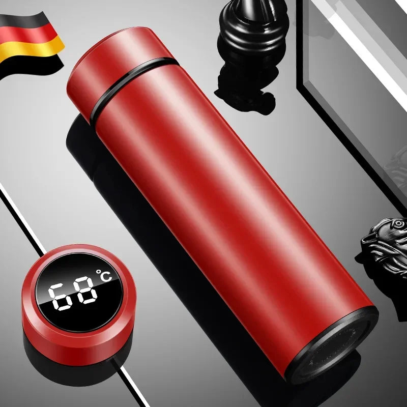 500ML Temperature Display Thermos Cup Stainless Steel Bottle