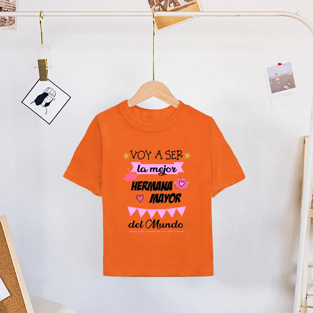 Short Sleeve Big Sister T-shirt