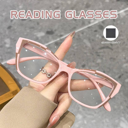 Cat Eye Reading Anti-blue Light Blocking Blue Light Readers Eyeglasses