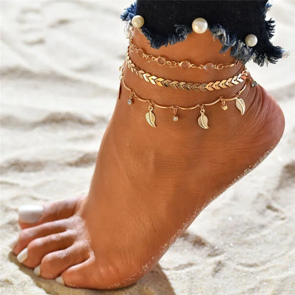 Bohemia Handcuffs Ankle Bracelet