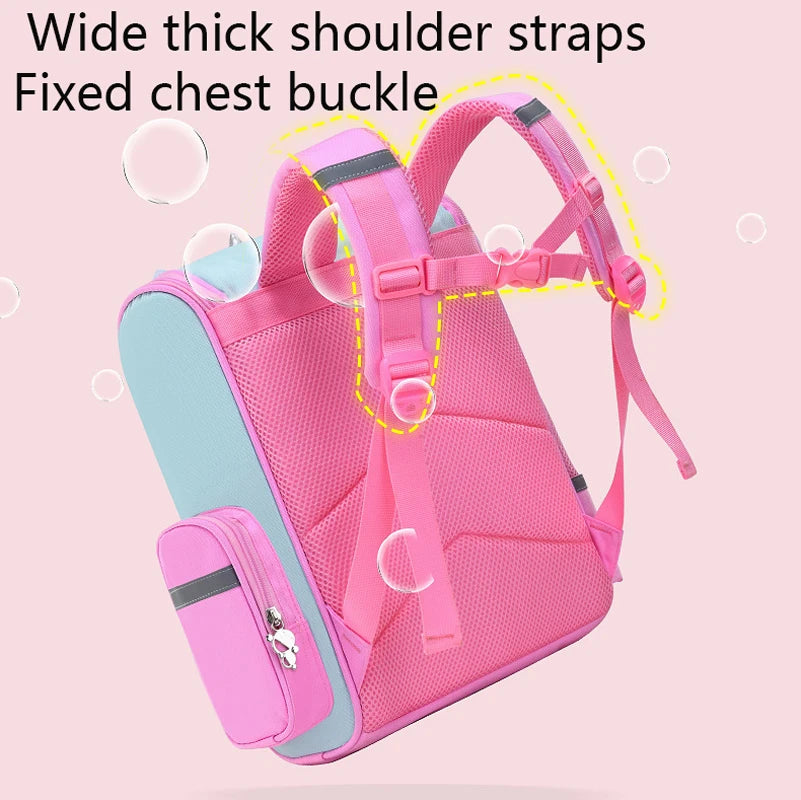 Backpack Large Capacity Waterproof Unicorn School Bag