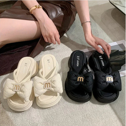 High Heels Leisure flower Slipper