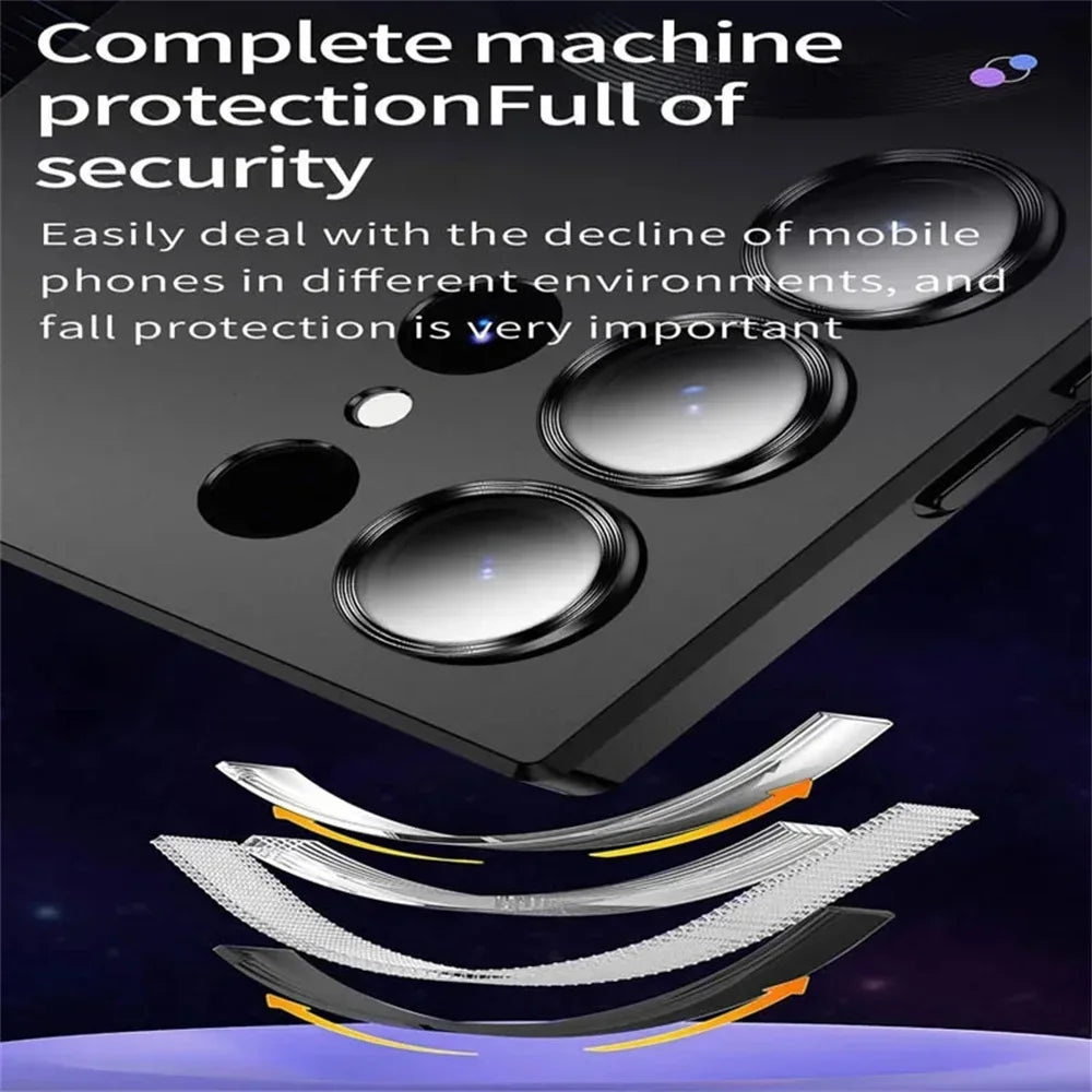 Matte Magnetic Magsafe Samsung Case Cover