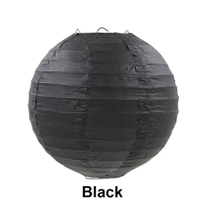 10/15/20/25/30cm Round Chinese Paper Lanterns Birthday Wedding Decor Gift