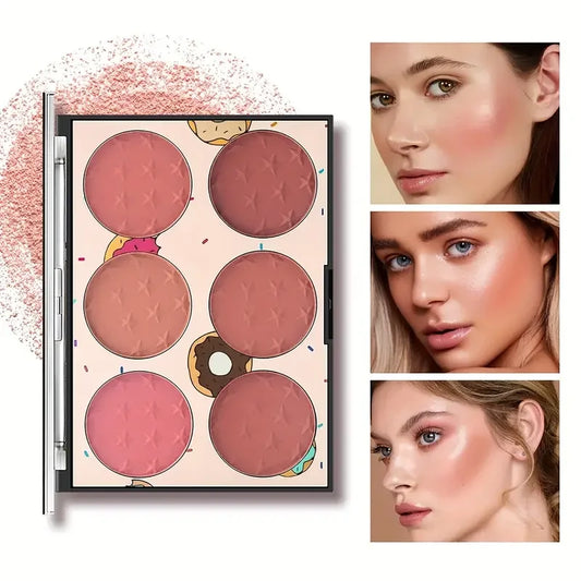 Blush palette matte natural long-lasting makeup set