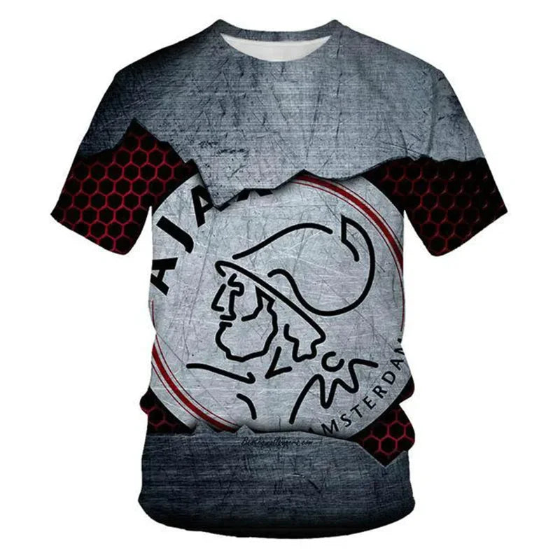 3D Mysterious Cat Short Sleeves  T-Shirt