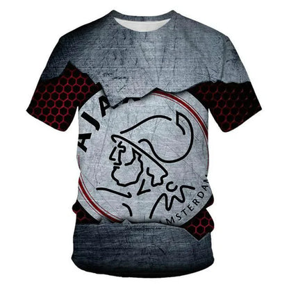 3D Mysterious Cat Short Sleeves  T-Shirt