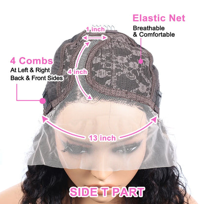 Brazilian Hair Lace Front Human Hair Wigs