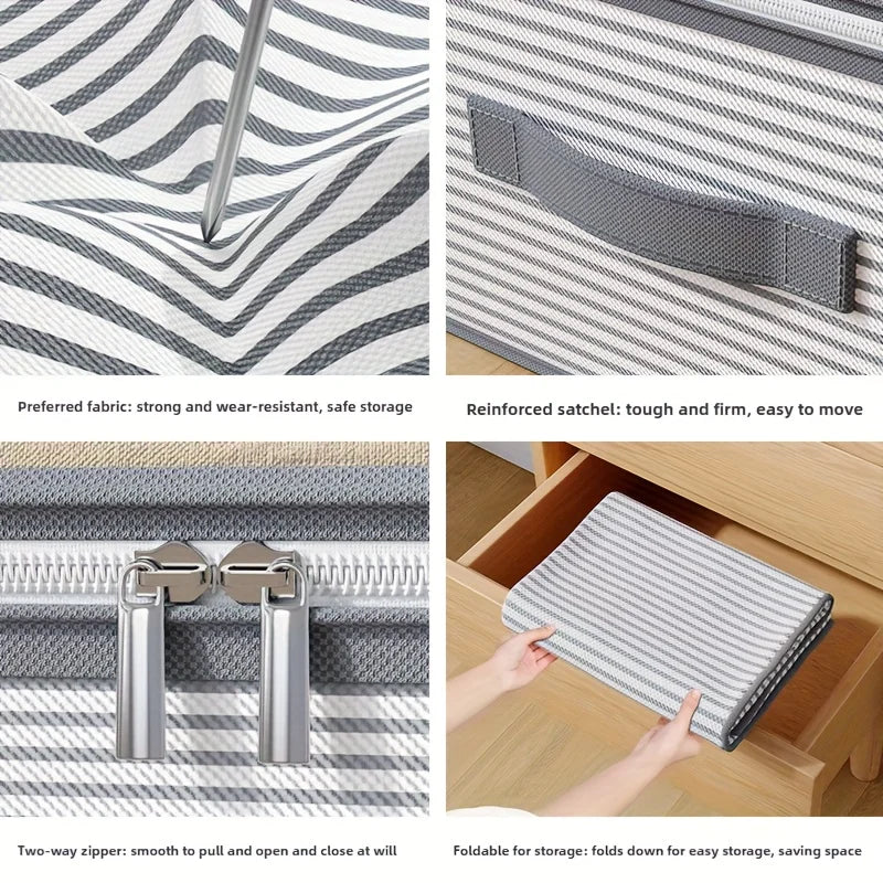 Large Capacity Clothes Storage Bag Under Bed