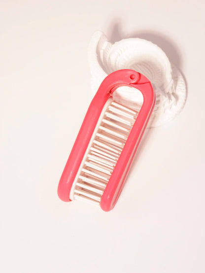 Foldable portable hair comb head hair wigs