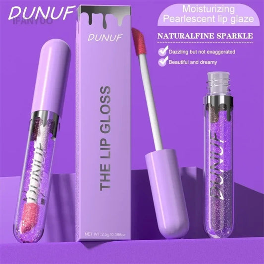 1pc Metallic Liquid Lipstick Long Lasting Glitter Lip Glaze Waterproof