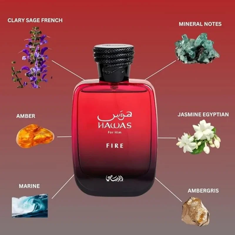 RASASI Hawas Fire Eau De Parfum
