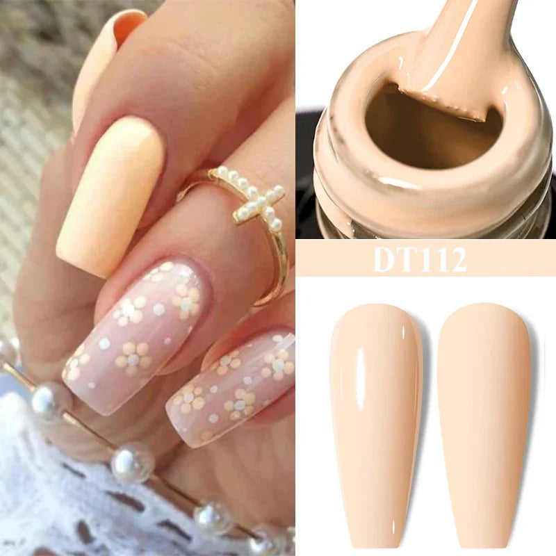 7ml Red Series Gel Nail Polish Glitter