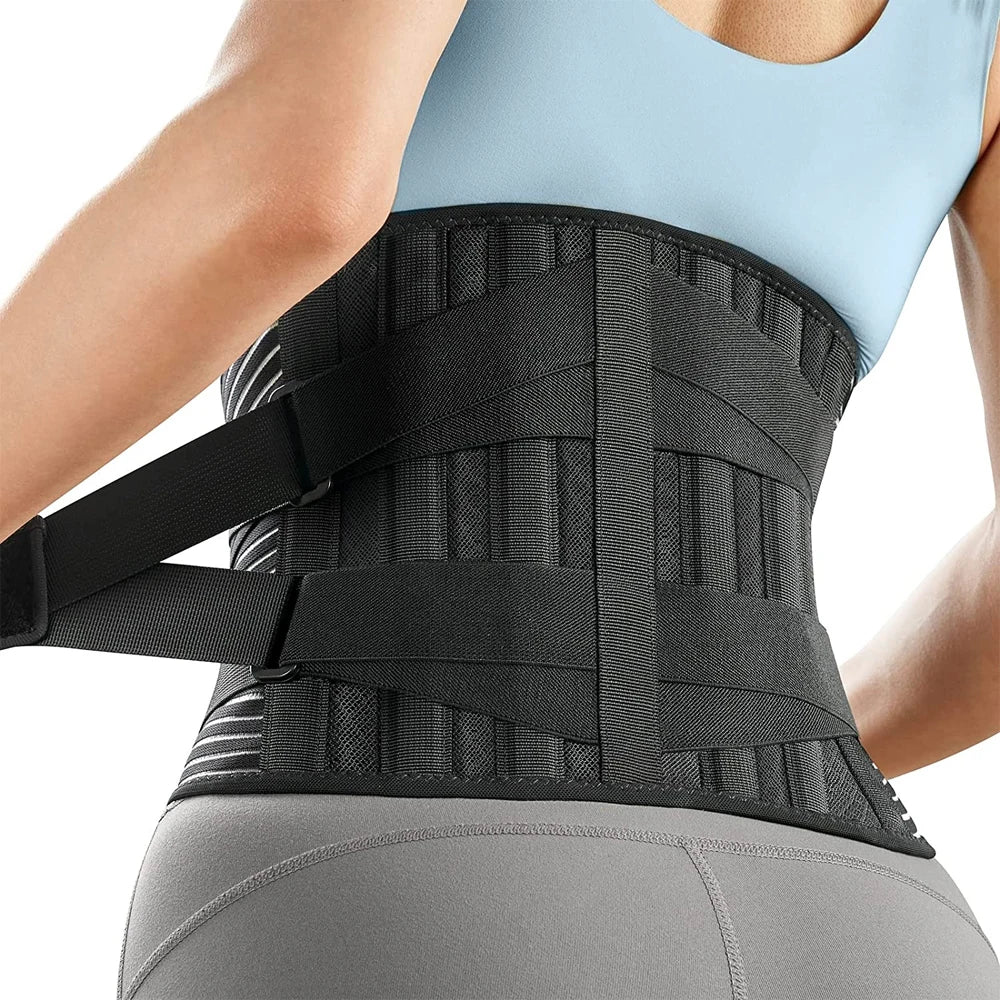 Double Pull Back Lumbar Support Belt