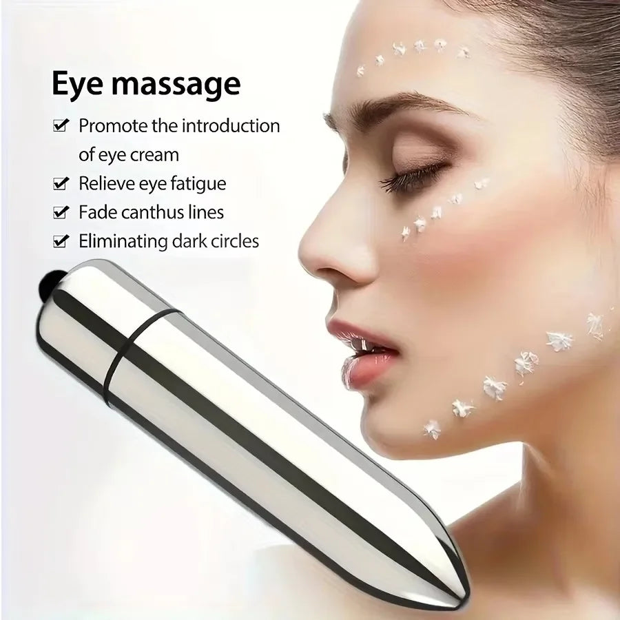1pc Mini Vibrating Massager Facial And Eye Massage