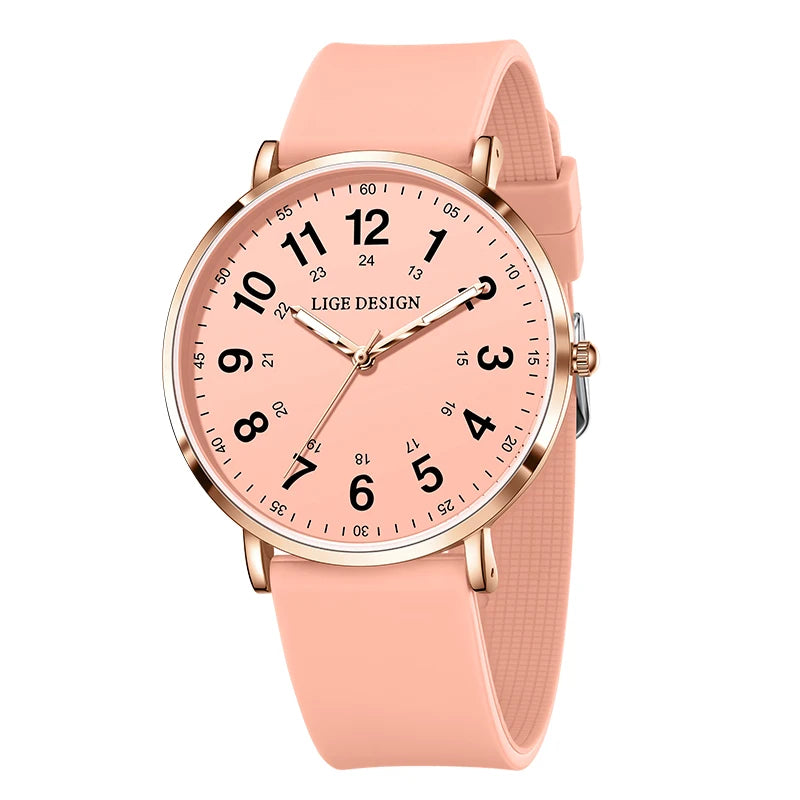 Candy Silicone Luminous Quartz watches