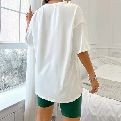 Casual Suit Loose T-shirt Shorts Slim Pyjama